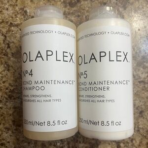 OLAPLEX Bond Maintenance Shampoo and Conditioner No 4, 5 Duo, Sealed Brand New!!